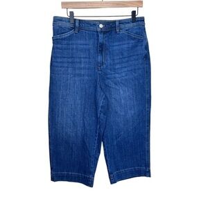 Talbots Wide Leg Crop Jeans Size 12P